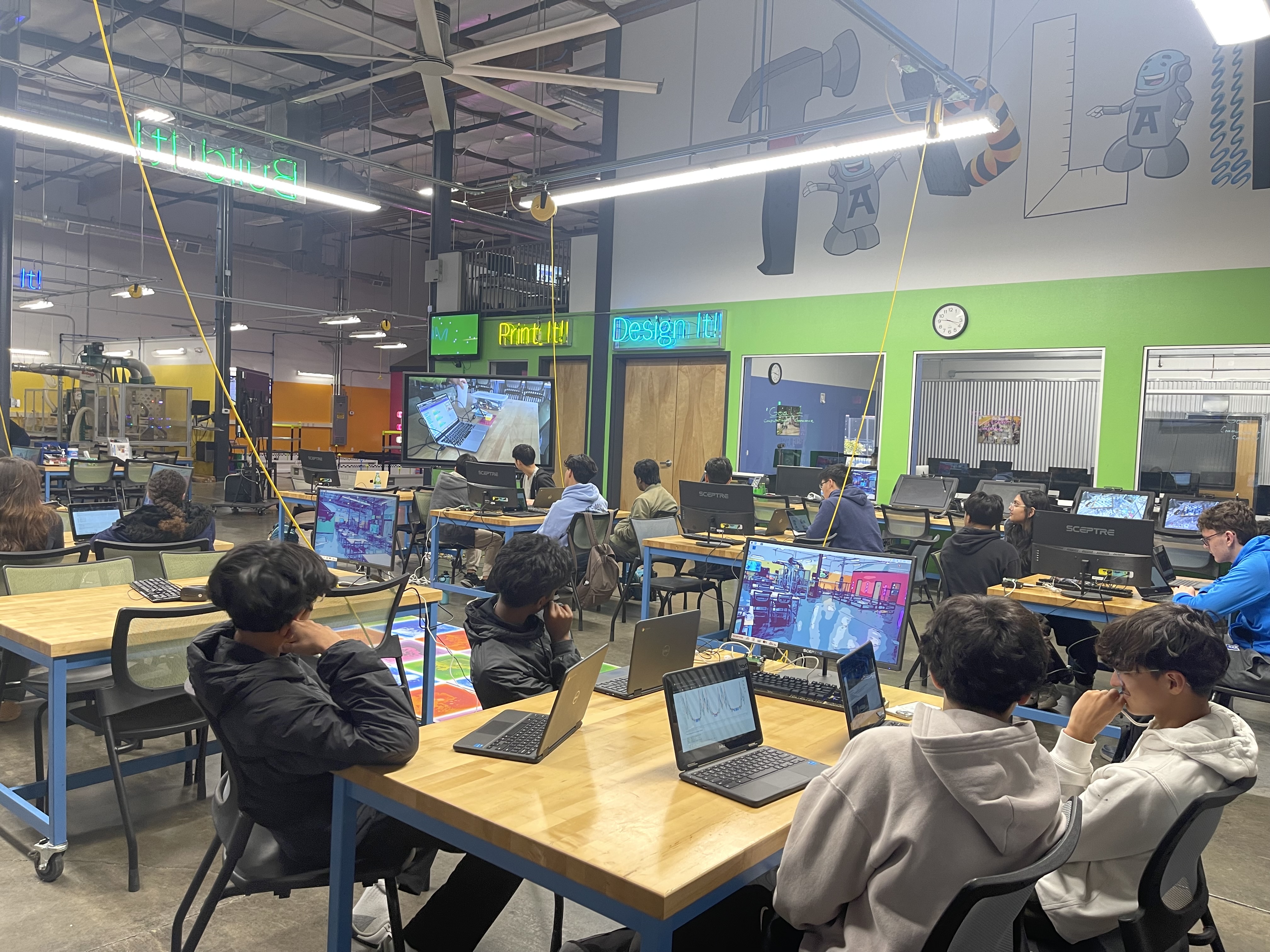 A photo of the SJCOE FabLab